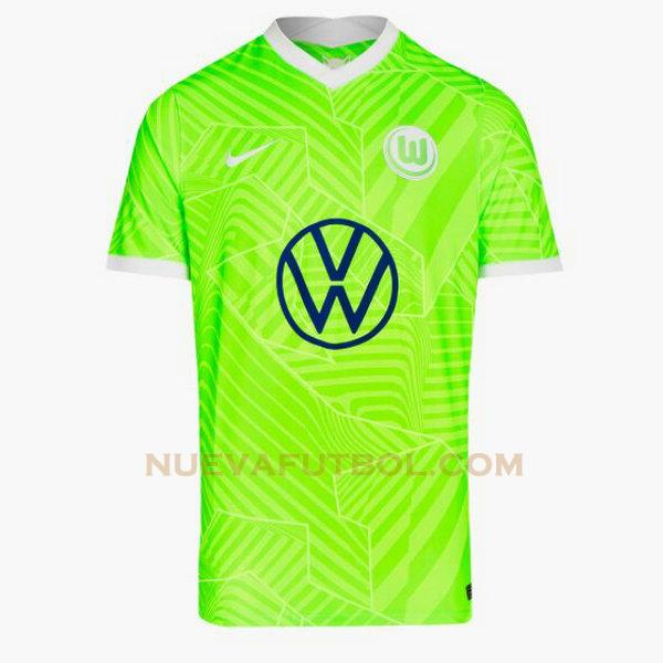 tailandia primera camiseta wolfsburgo 2021 2022 verde hombre