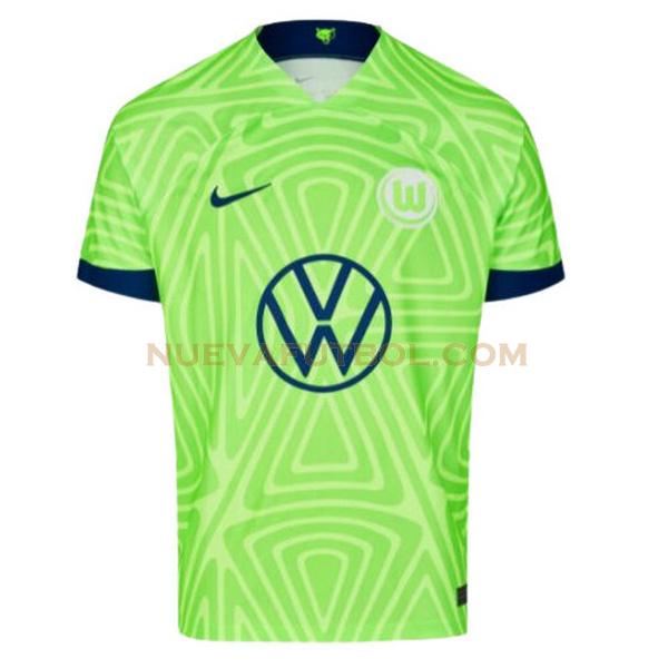 tailandia primera camiseta wolfsburgo 2022 2023 verde hombre