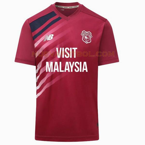tailandia segunda camiseta cardiff city 2023 2024 rojo hombre
