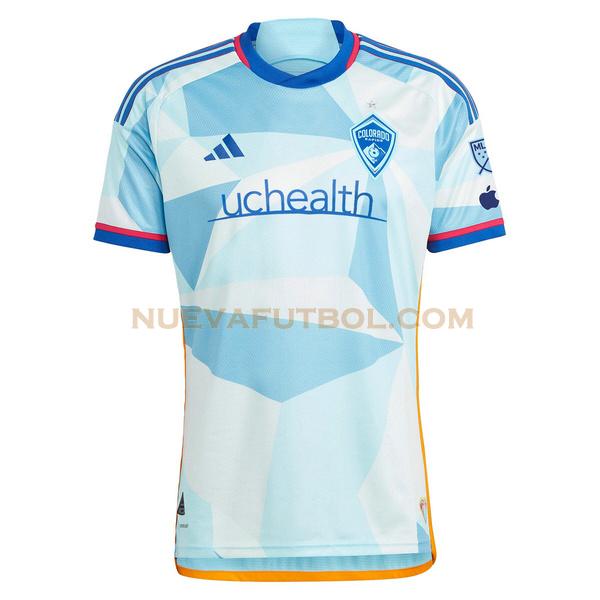tailandia segunda camiseta colorado rapids 2023 2024 azul hombre