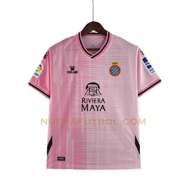 tailandia segunda camiseta español 2022 2023 rosa hombre