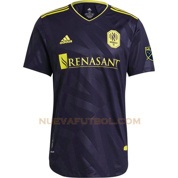 tailandia segunda camiseta nashville sc 2021 2022 púrpura hombre