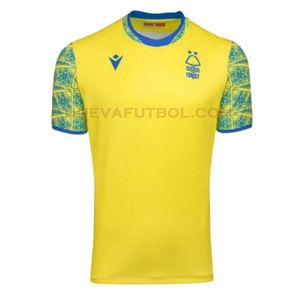 tailandia segunda camiseta nottingham forest 2022 2023 amarillo hombre