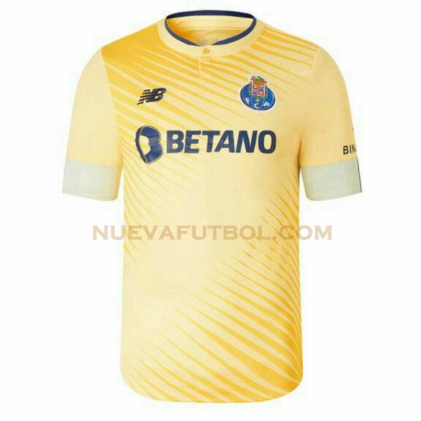 tailandia segunda camiseta oport 2022 2023 amarillo hombre