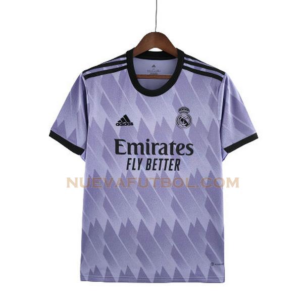 tailandia segunda camiseta real madrid 2022 2023 purple hombre