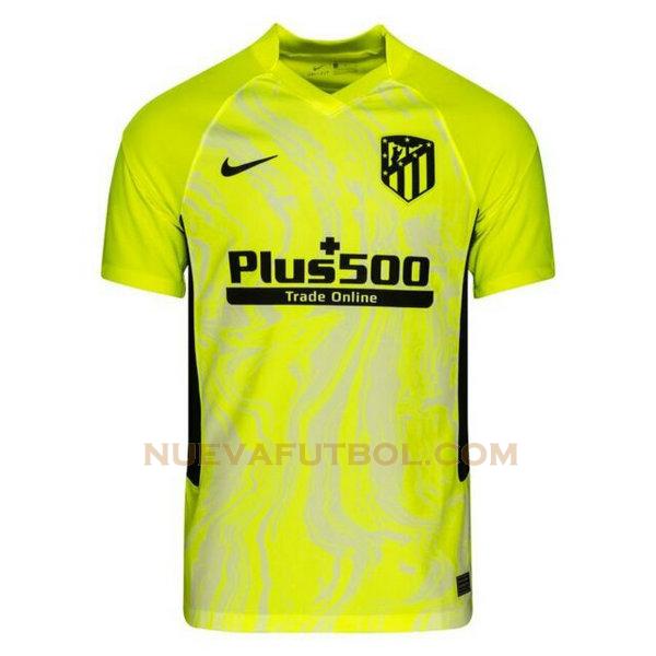 tailandia tercera camiseta atletico madrid 2020-2021 amarillo hombre