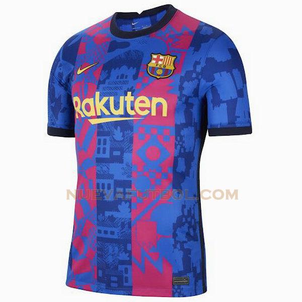 tailandia tercera camiseta barcelona 2021 2022 azul hombre