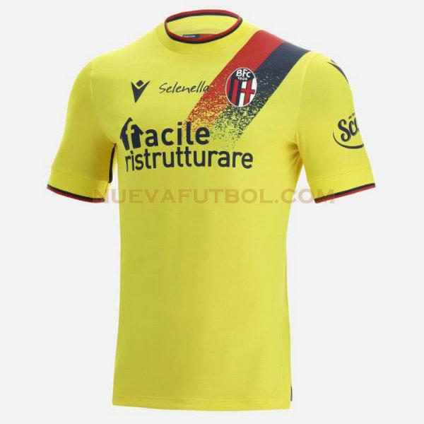 tailandia tercera camiseta bologna 2021 2022 amarillo hombre