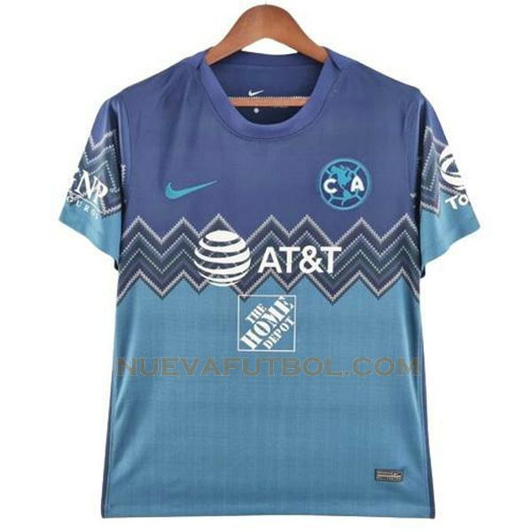 tailandia tercera camiseta club américa 2022 2023 azul hombre