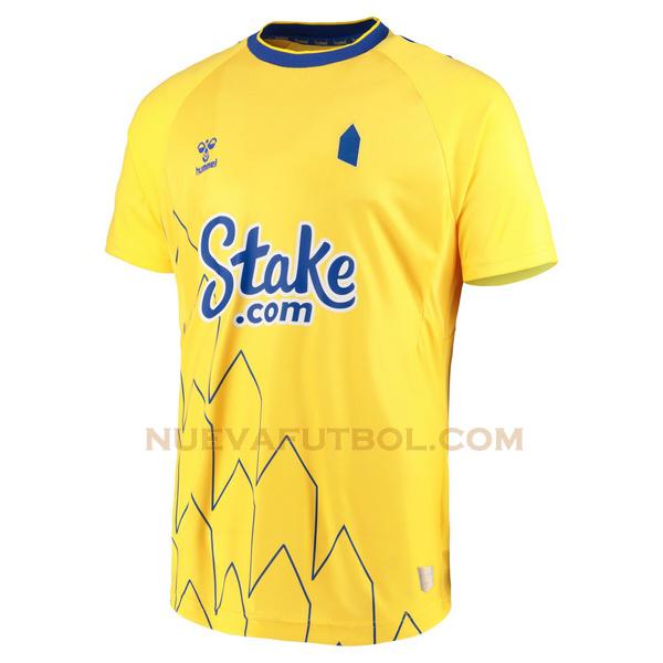 tailandia tercera camiseta everton 2022 2023 amarillo hombre