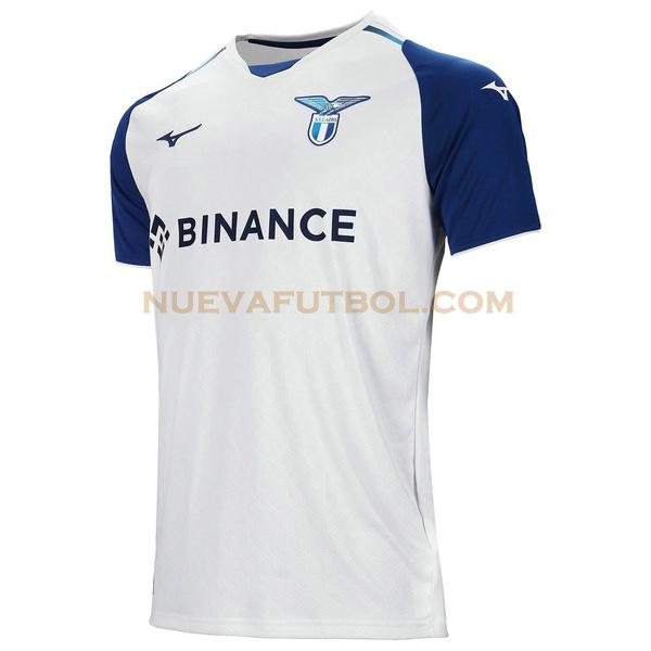 tailandia tercera camiseta lazio 2022 2023 blanco azul hombre
