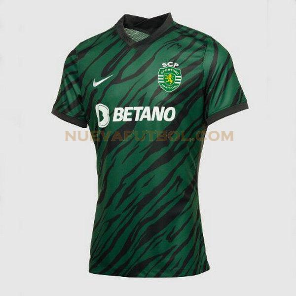 tailandia tercera camiseta sporting de lisboa 2021 2022 verde hombre