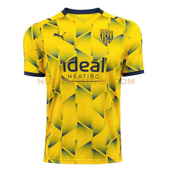 tailandia tercera camiseta west brom 2021 2022 amarillo hombre