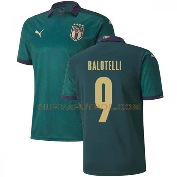 tercera camiseta balotelli 9 italia 2020 hombre