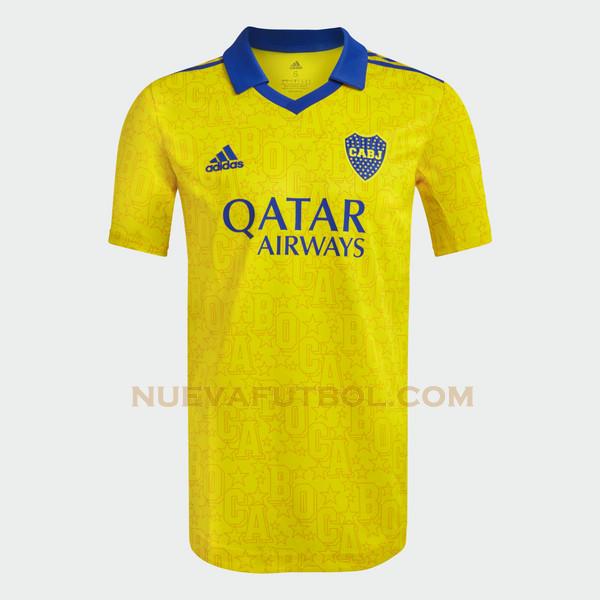 tercera camiseta boca juniors 2022 2023 amarillo hombre