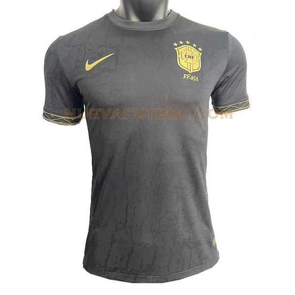 tercera camiseta brasil player 2024 gris hombre