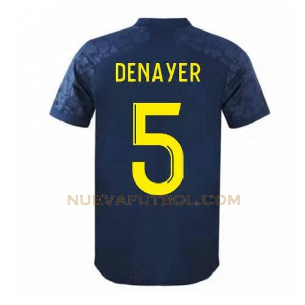 tercera camiseta denayer 5 lyon 2020-2021 hombre
