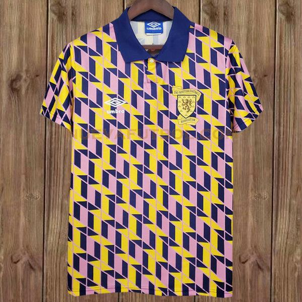 tercera camiseta escocia 1988-1989 purpura hombre