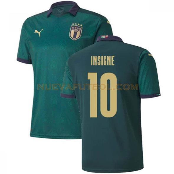 tercera camiseta insigne 10 italia 2020 hombre