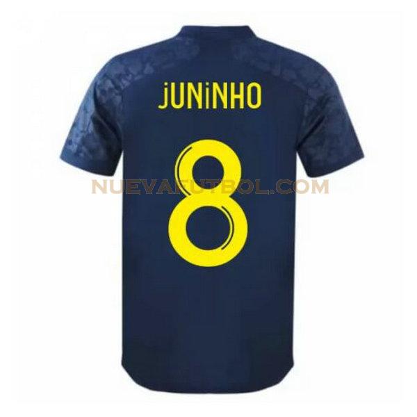tercera camiseta juninho 8 lyon 2020-2021 hombre