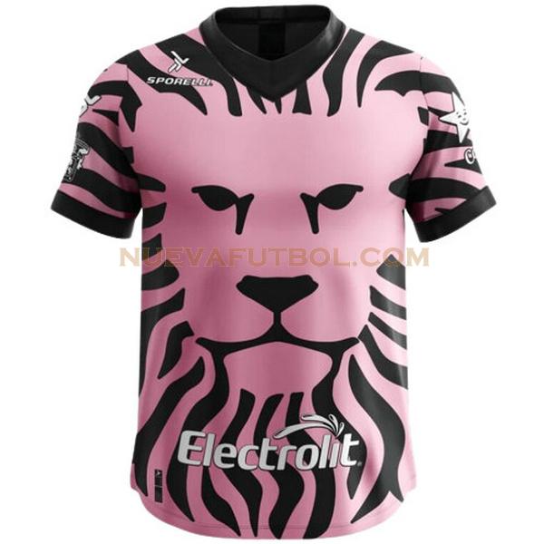 tercera camiseta leones negros 2022 2023 rosa hombre