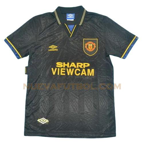 tercera camiseta manchester united 1992-1994 hombre