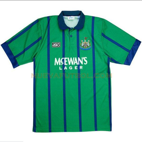 tercera camiseta newcastle united 1993-1995 verde