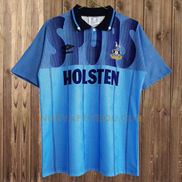 tercera camiseta tottenham hotspur 1991-1994 azul hombre