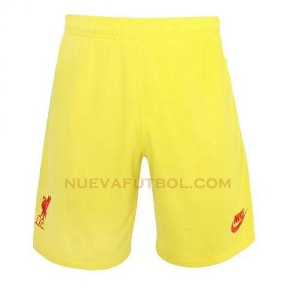 tercera pantalones cortos liverpool 2021 2022 amarillo hombre