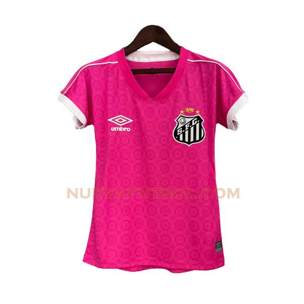 training camiseta santos fc 2023 2024 rosa mujer