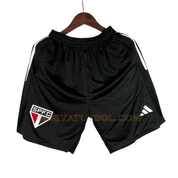 training pantalones cortos são paulo conjunto 2023 2024 negro hombre